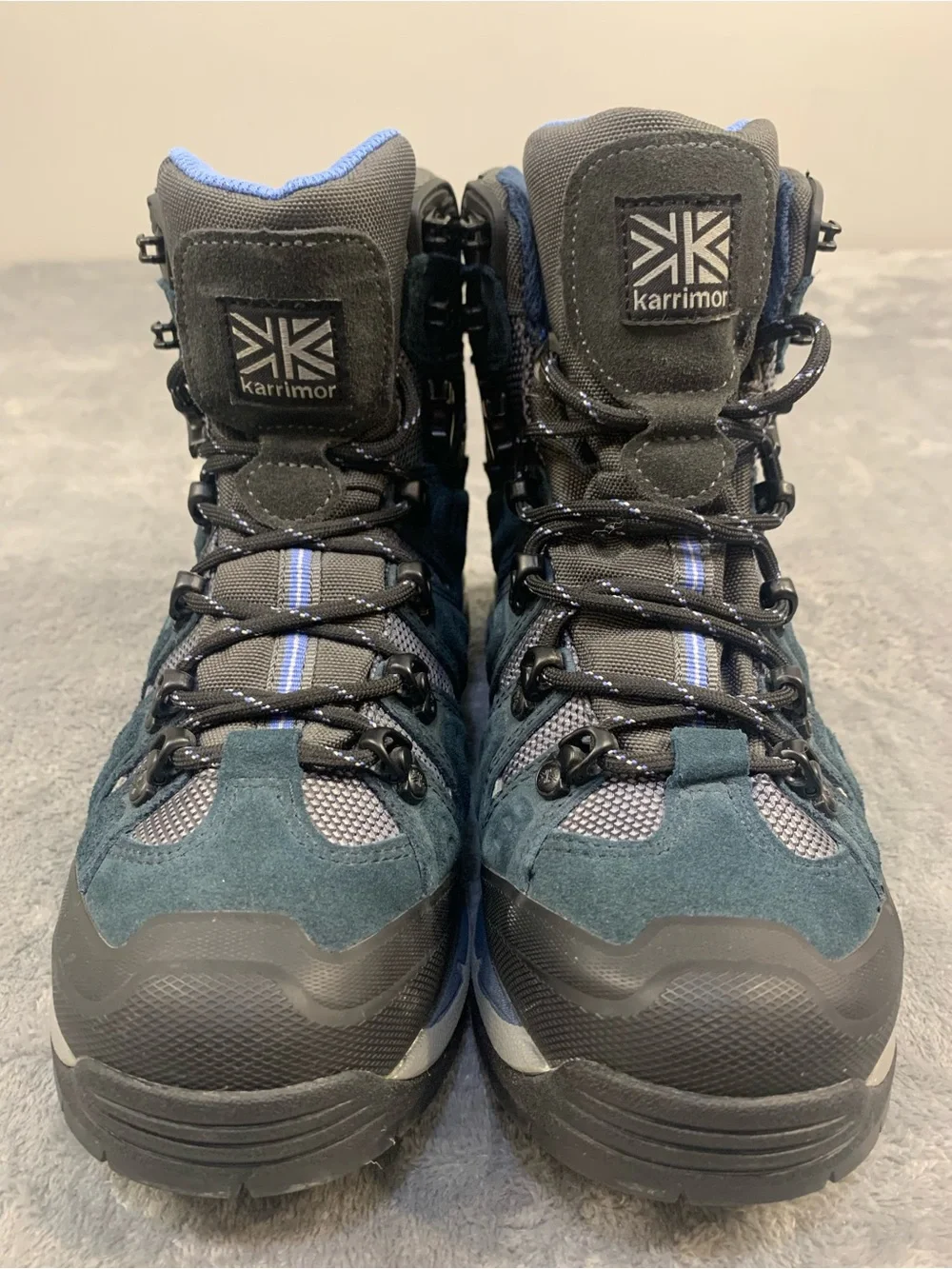 Karrimor Women’s Lynx Leopard Ladies WTX NVY Navy Blue Hiking Boots Womens 8